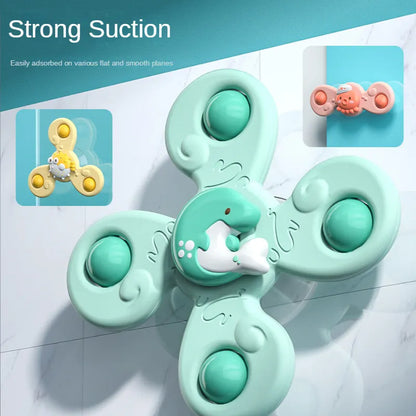 Spinner Sensation ™ 3Pc Toy Suction Cup Spinners