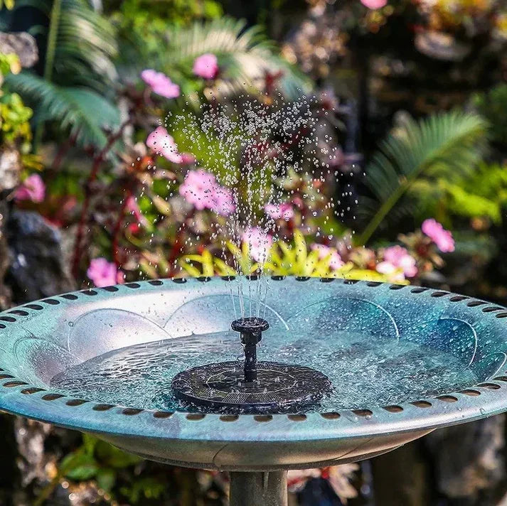 AquaJoy Oasis - Solar Powered Water Fountain